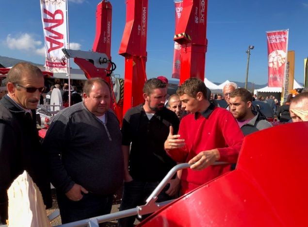 Foto unseres Standes auf Sommet de l’élevage