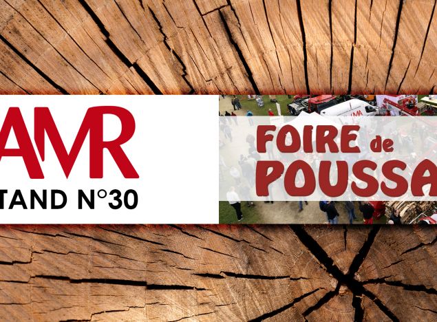 AMR sera présent sur la Foire de Poussay