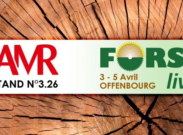 AMR will be present at the fair FORSTlive (OFFENBURG)