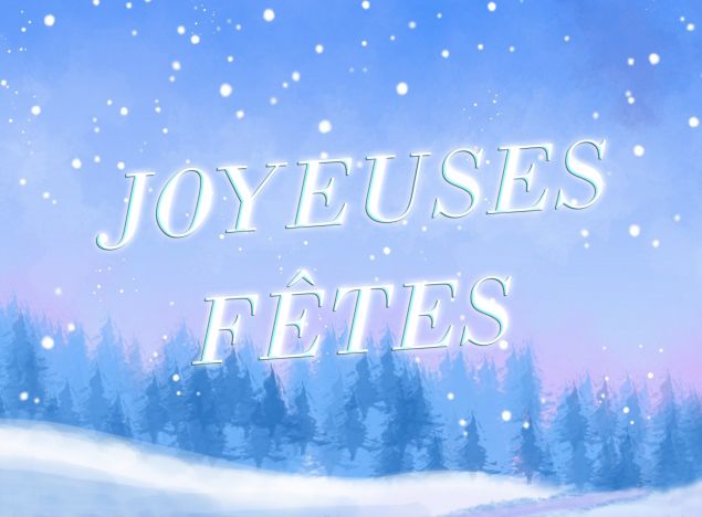 Joyeuses Fêtes de fin d’année.