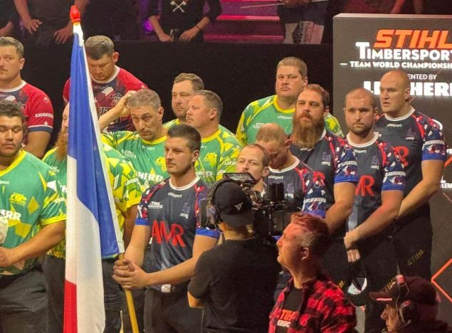 AMR aux Championnats du Monde de bûcheronnage sportif STIHL TIMBERSPORT®