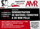 Démonstration de matériel forestier à l’usine AMR