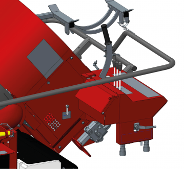 kit de transformation hydraulique pour un branchement direct sur machines. Compatible avec : QUATROMAT, TRIOMAT, SOLOMAT - Option