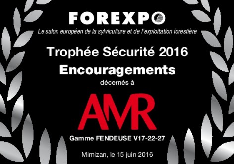 Trophée sécurité Forexpo 2016